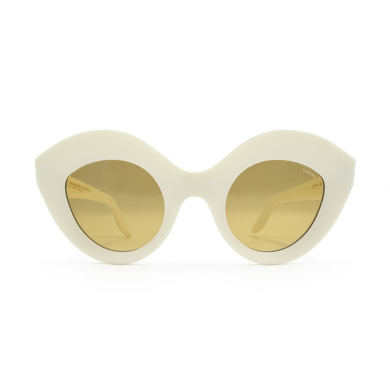 Lapima Nina Natural White Vintage Yellow lenses