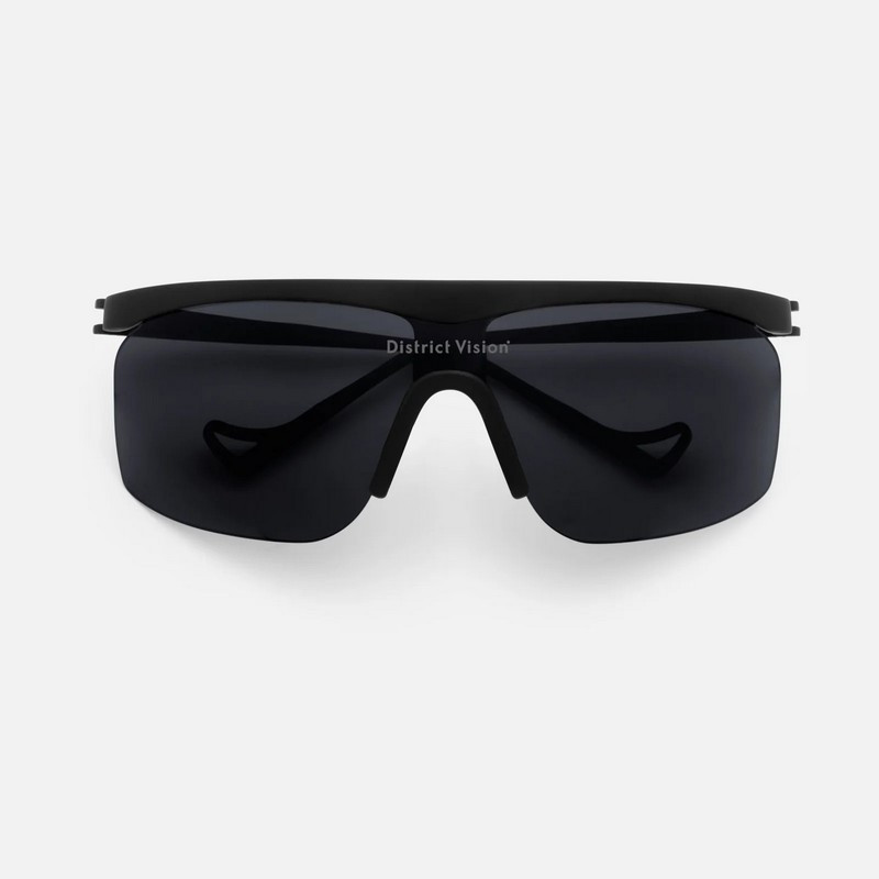 District Vision Kohona Sun Sprinter Black / D+ Onyx Mirror