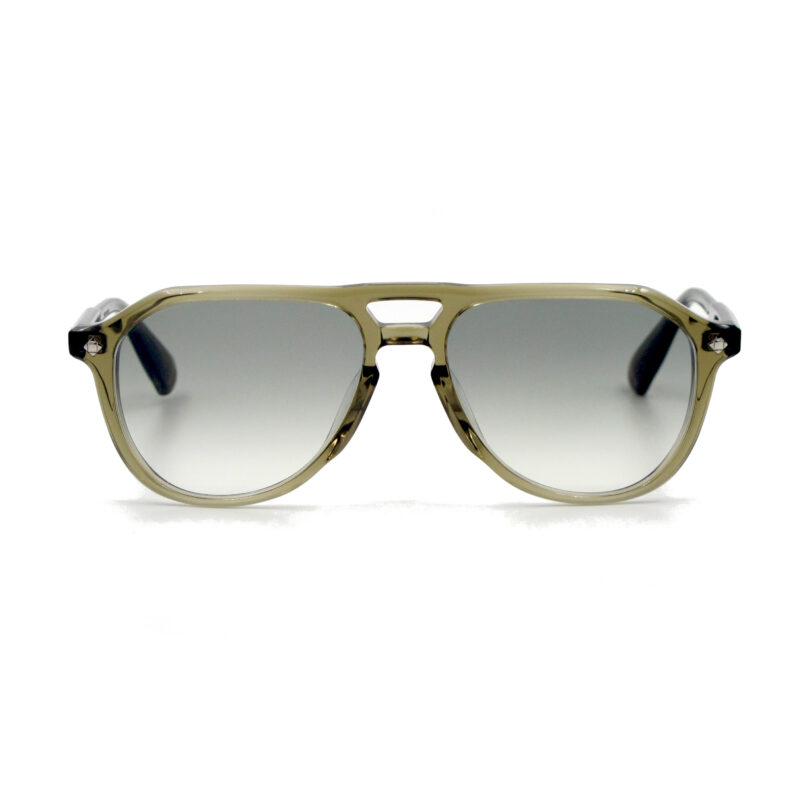 Lunettrie Generale SG Grand Turismo Chaki Krystal/ Paladium, Gradient Blue green